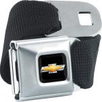 chevrolet bowtie seatbelt belt