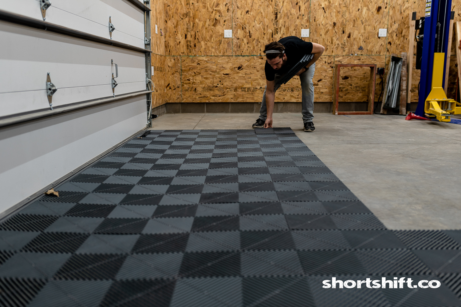 Short Shift Garage Swisstrax Flooring